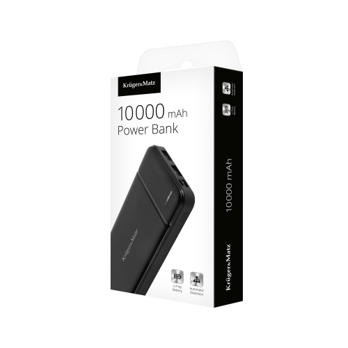 Maitinimo baterija Kruger&Matz 10000 mAh Li-pol-Pagrindinis