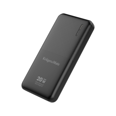 Maitinimo baterija Kruger&Matz 10000 mAh Li-pol su QC ir PD