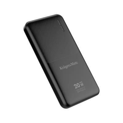 Maitinimo baterija Kruger&Matz 10000 mAh Li-pol su QC ir PD