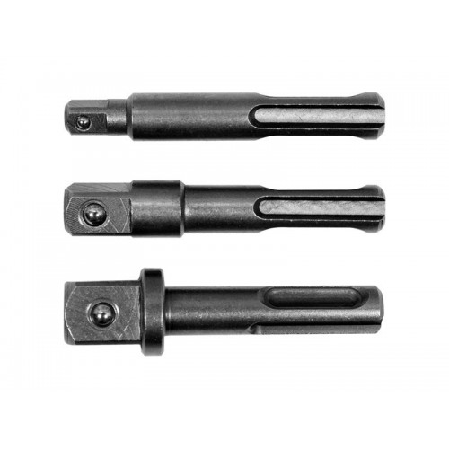 Gręžimo adapterių rinkinys SDS + 1/4", 3/8", 1/2"YATO