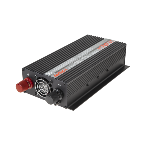 Inverteris KEMOT 24V/230V 1000W (F: vokiškas lizdas)-Inverteriai
