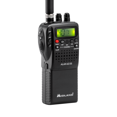 CB radijas ALAN 42DS AM/FM DIGITAL SQUELCH-CB radijo imtuvai