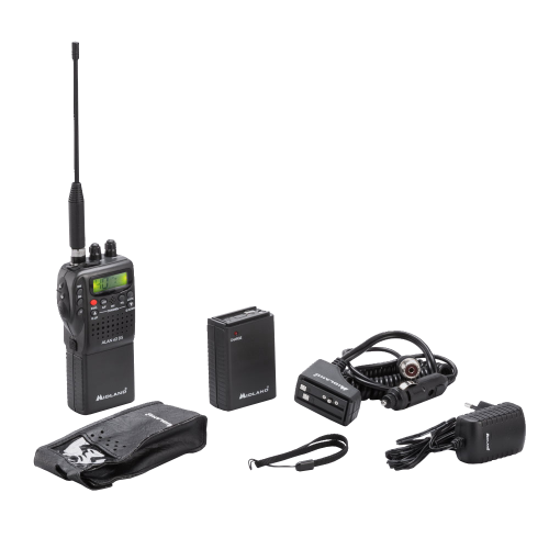 CB radijas ALAN 42DS AM/FM DIGITAL SQUELCH-CB radijo imtuvai