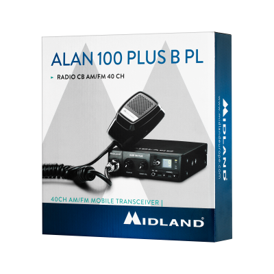 CB radijas ALAN B PL 100+-CB radijo imtuvai