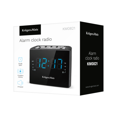 "Kruger&Matz" radijo žadintuvas, modelis KM0821-Spausdintuvo