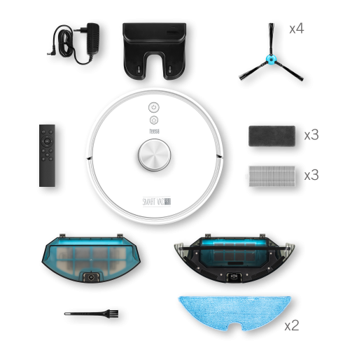 Valymo robotas TEESA SMART VAC PRO-Pagrindinis