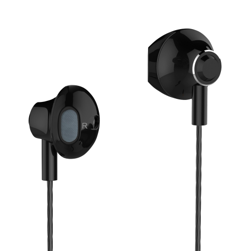 Kruger&Matz B2 ausinės į ausis su mikrofonu juodos