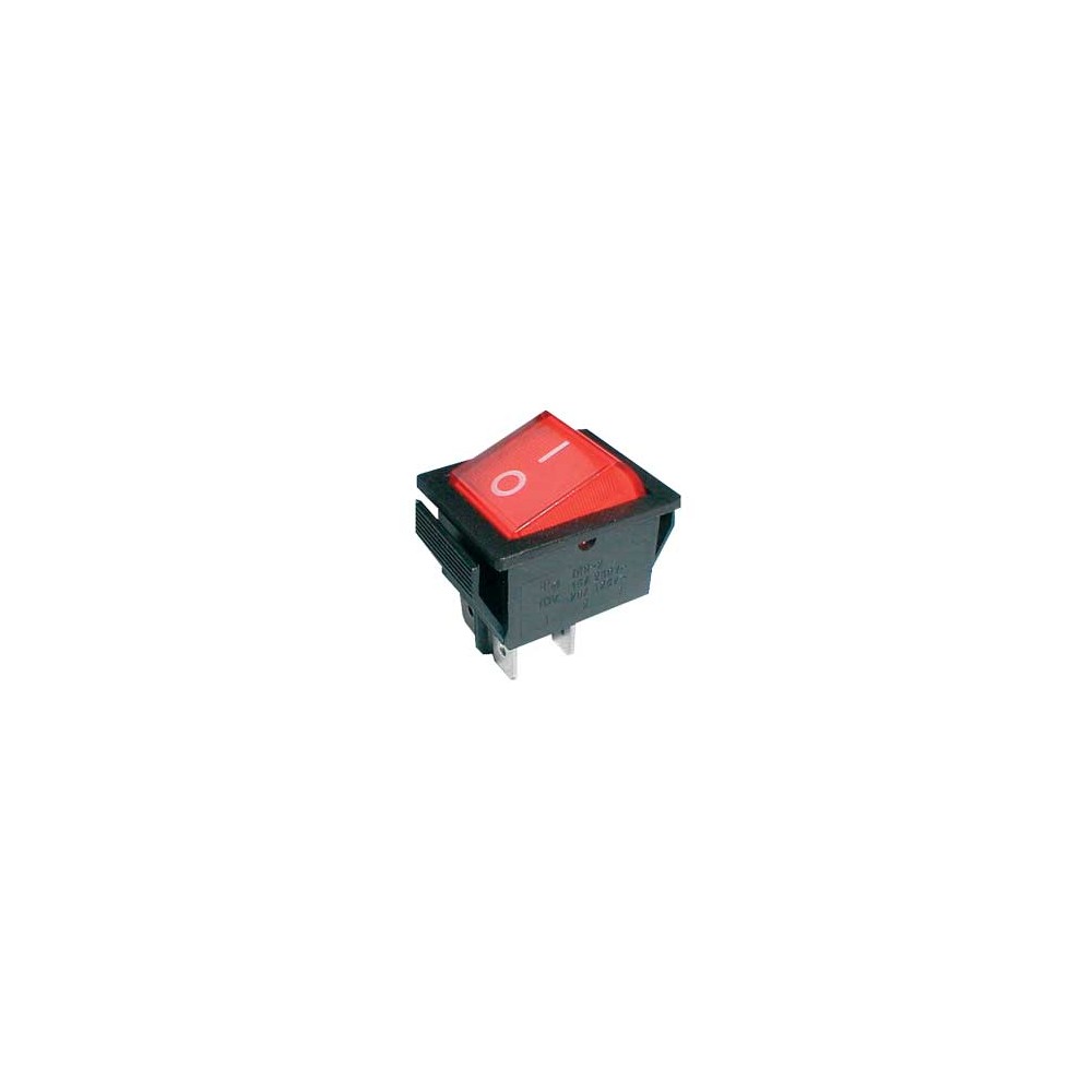 Klavišinis jungiklis 2pol./4pin ON-OFF 250V/15A -