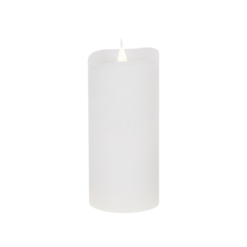 LED žvakė vidutinė balta-Pagrindinis