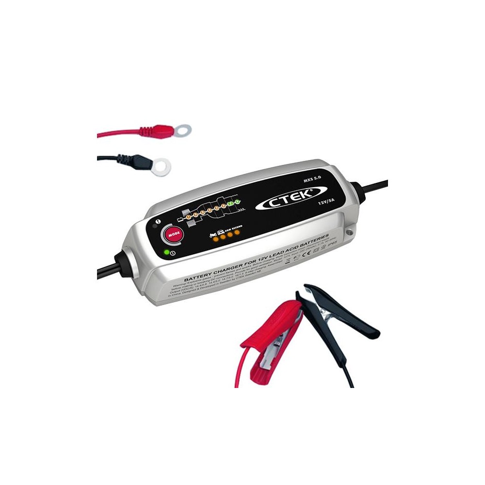 Akumuliatoriaus įkroviklis CTEK MXS 5.0 12V 0,8A/5A su