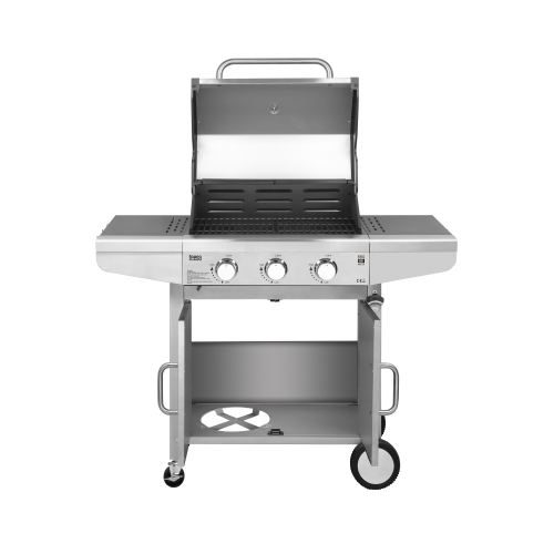 "Teesa" BBQ 3001 Dujų kepsninė "Master - 3 degikliai - vieta