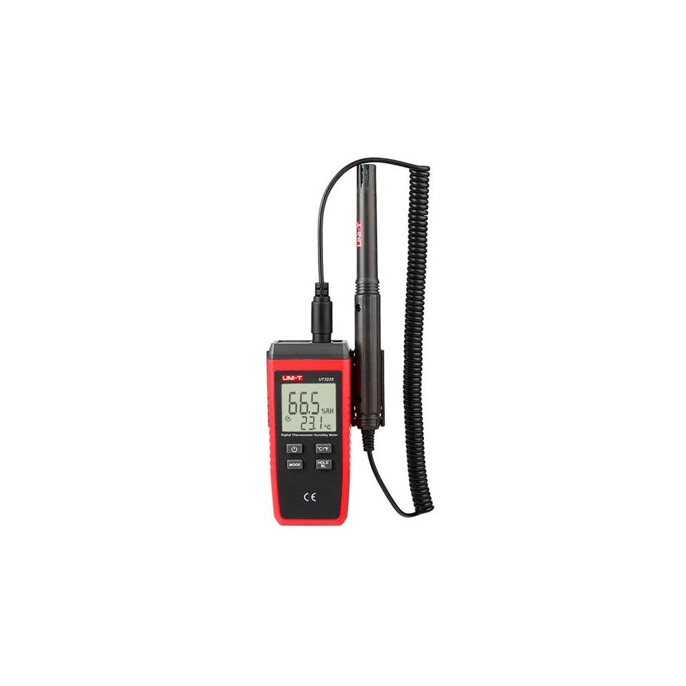 Termometras ir higrometras UNI-T UT333S mini-Kiti termometrai