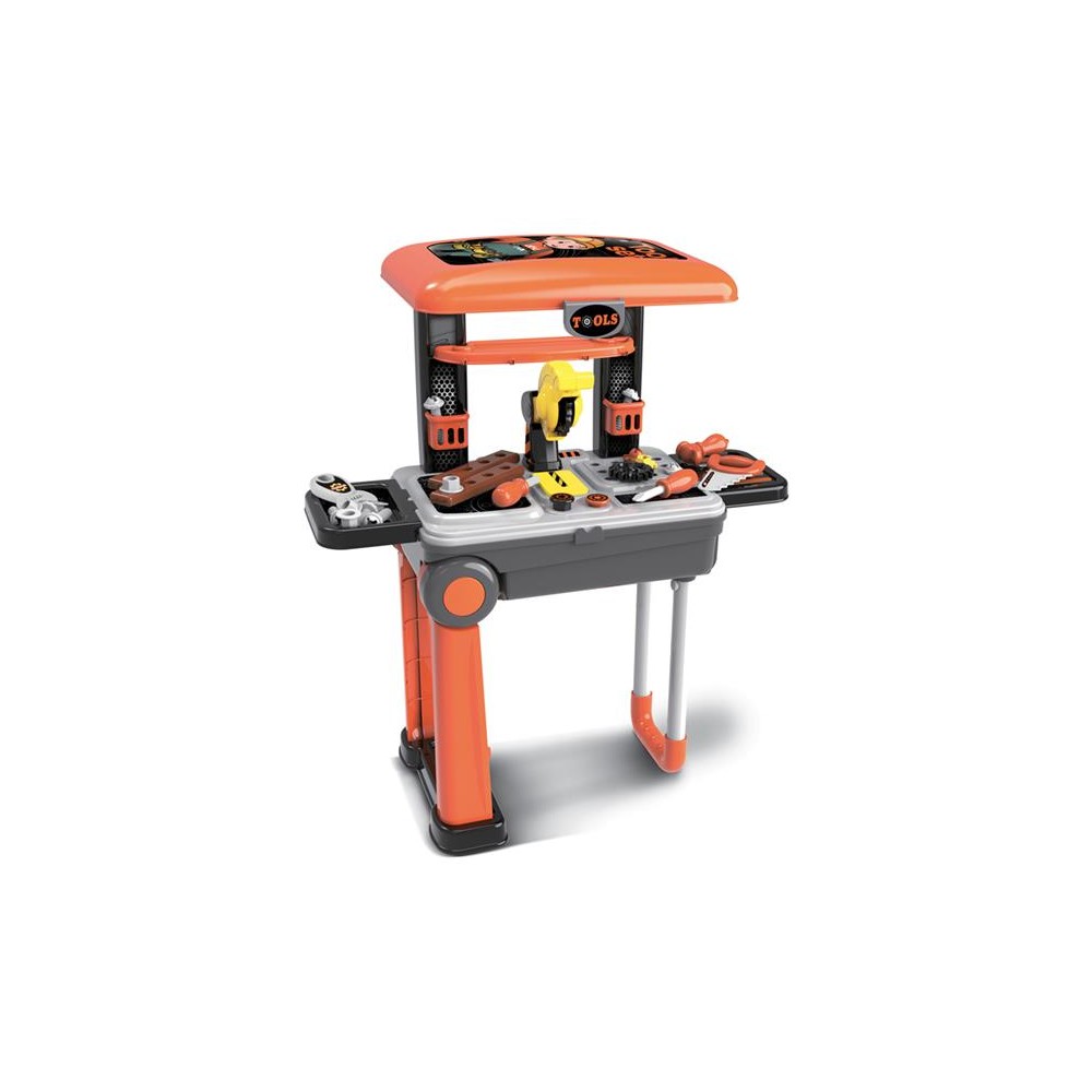 Vaikų bagažinės dirbtuvės BUDDY TOYS BGP 3012 Deluxe-Žaislų Vaikų bagažinės dirbtuvės BUDDY TOYS BGP 3012 Deluxe-Žaislų