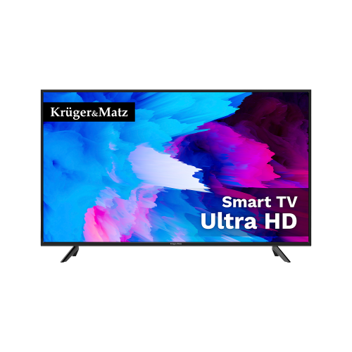 "Kruger&Matz" 65 colių UHD išmanusis DVB televizorius-T2/S2