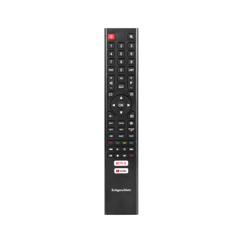 "Kruger&Matz" 65 colių UHD išmanusis DVB televizorius-T2/S2