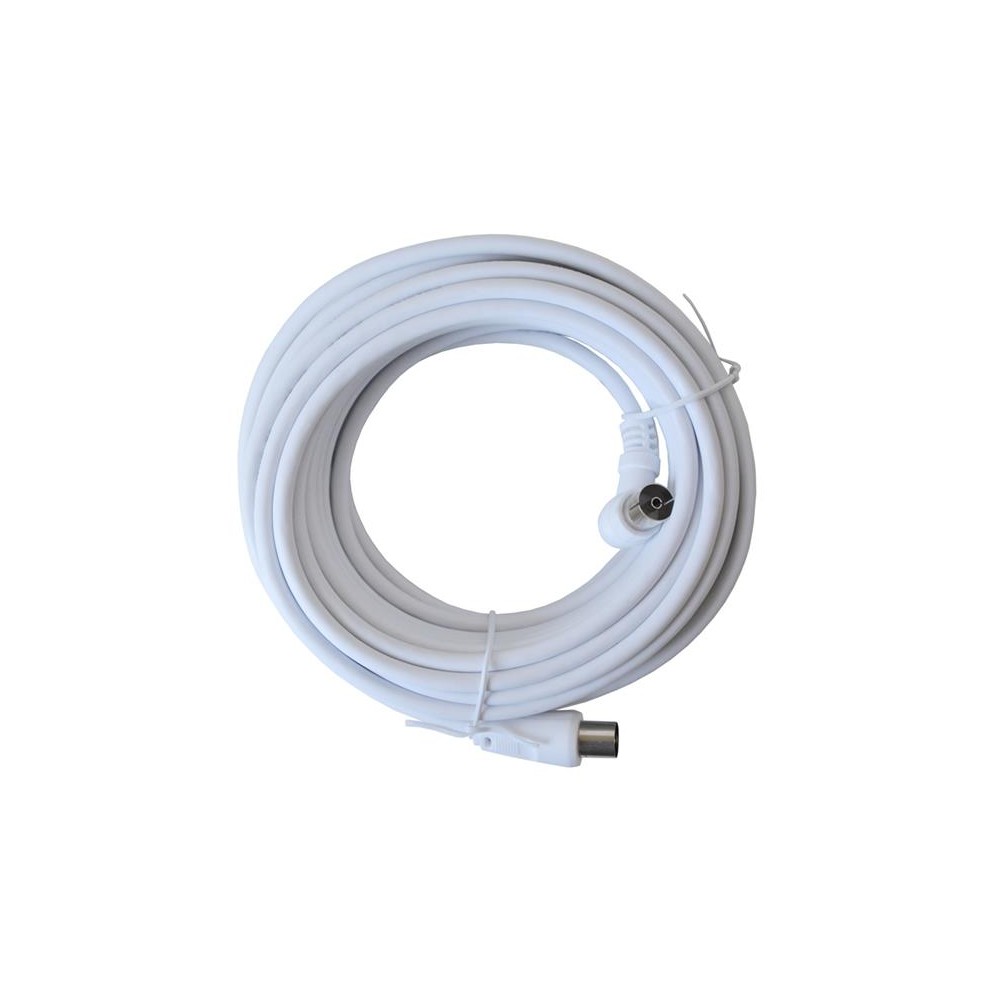 Antenos kabelis GETI 7,5 m-Kabeliai ekranuoti IEC, F Antenos kabelis GETI 7,5 m-Kabeliai ekranuoti IEC, F