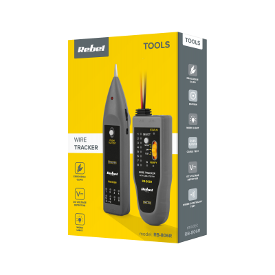 Telefono linijos testeris (laidų porų ieškiklis) REBEL