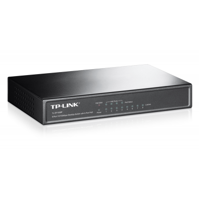TP-LINK TL-SF1008P PoE komutatorius 8x10/100Mbps