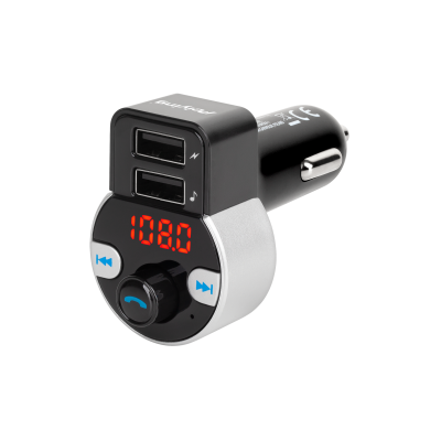 Automobilinis siųstuvas su "Bluetooth" funkcija (2 USB