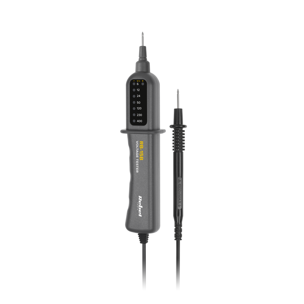 Įtampos indikatorius REBEL RB-15B-Pagrindinis