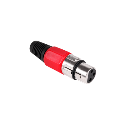 XLR lizdas mikrofono raudonos spalvos-MIC jungtys ir lizdai