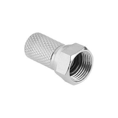 Cabletech SAT F jungtis 6,8 mm + CU tarpiklis-Pagrindinis