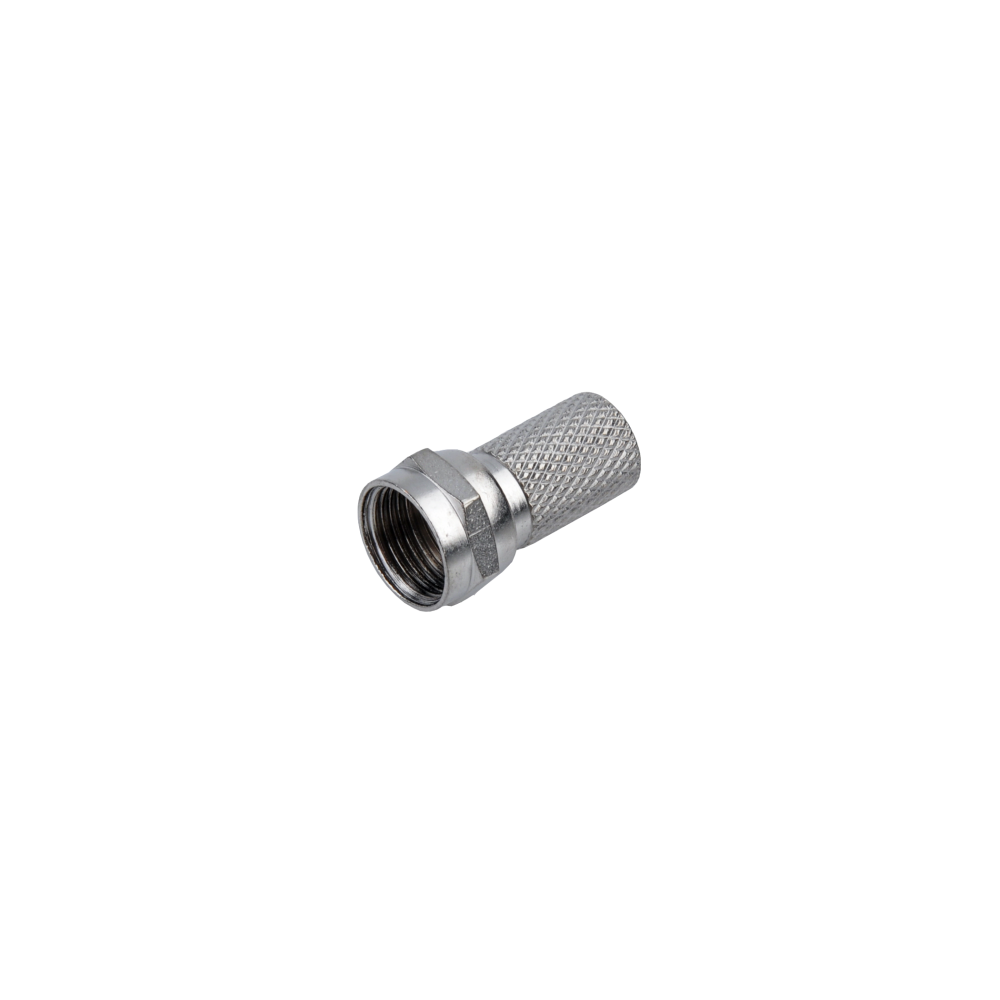 "Cabletech SAT F" jungtis RG6U 6,5 mm-Pagrindinis "Cabletech SAT F" jungtis RG6U 6,5 mm-Pagrindinis