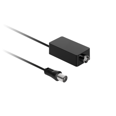 "Cabletech" kryptinės TV antenos stiprintuvas ir maitinimo