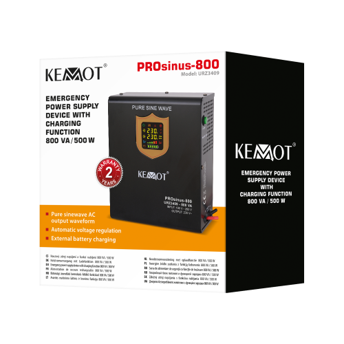 Sieninis avarinio maitinimo šaltinis KEMOT PROsinus-800