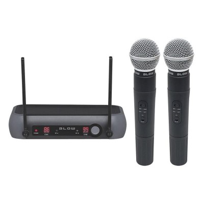 Belaidžio mikrofono rinkinys BLOW PRM 902-Belaidžiai mikrofonai