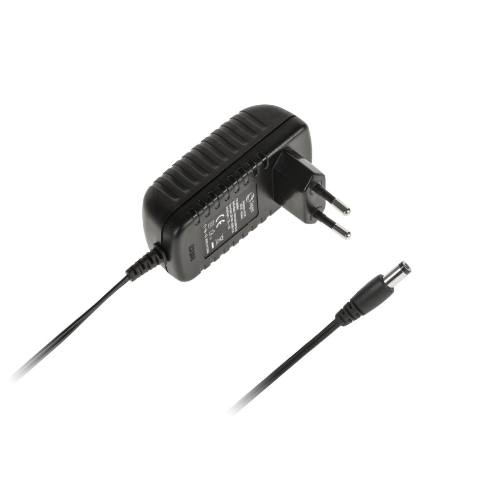Impulsinis maitinimo šaltinis 12V 1,5A 2,1/5,5-Impulsiniai Impulsinis maitinimo šaltinis 12V 1,5A 2,1/5,5-Impulsiniai