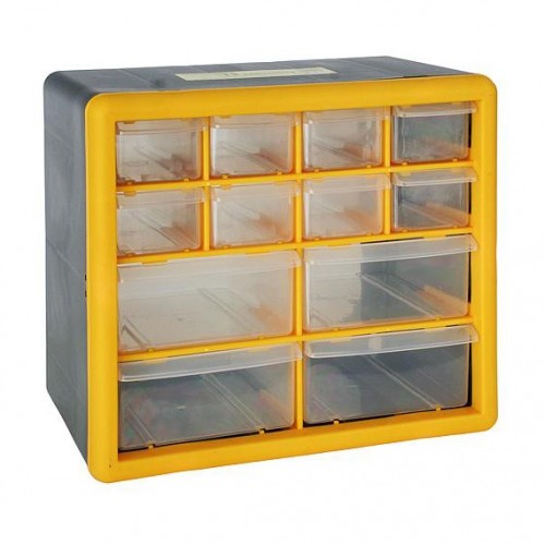 Organizatorius TES HL3045-B 12 stalčių-Pakabinami organizatoriai