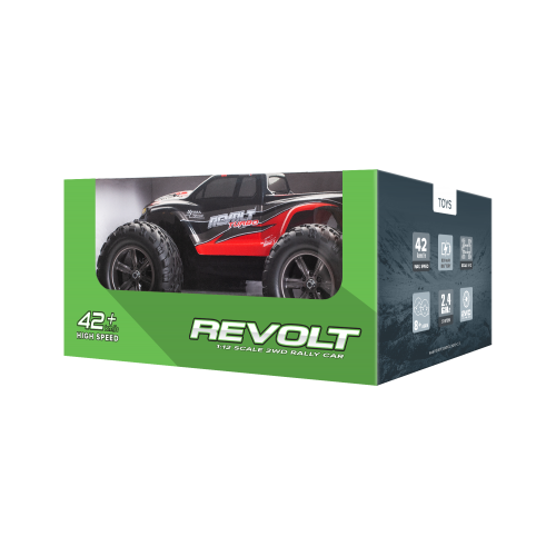 Nuotoliniu būdu valdomas automobilis REVOLT-Pagrindinis