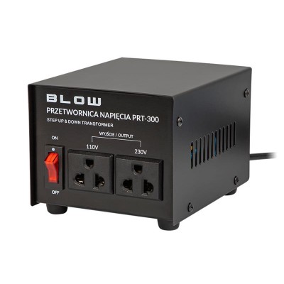 Įtampos keitiklis BLOW PRT-300 230V/110V 300W-JAV 110/230 V