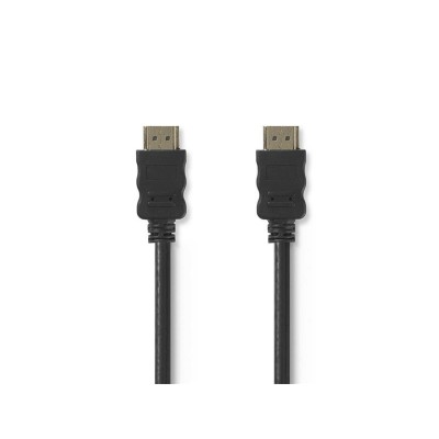 Kabelis HDMI 0,5 m NEDIS CVGT34000BK05-Kabeliai HDMI / HDMI