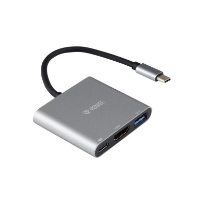 Adapteris YENKEE USB C na HDMI, USB,C,A YTC 031-Perėjimai