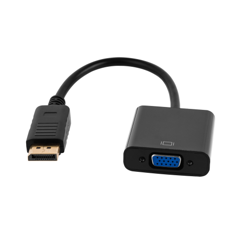 DISPLAYPORT jungtis - vGA lizdas-Kabeliai DisplayPort