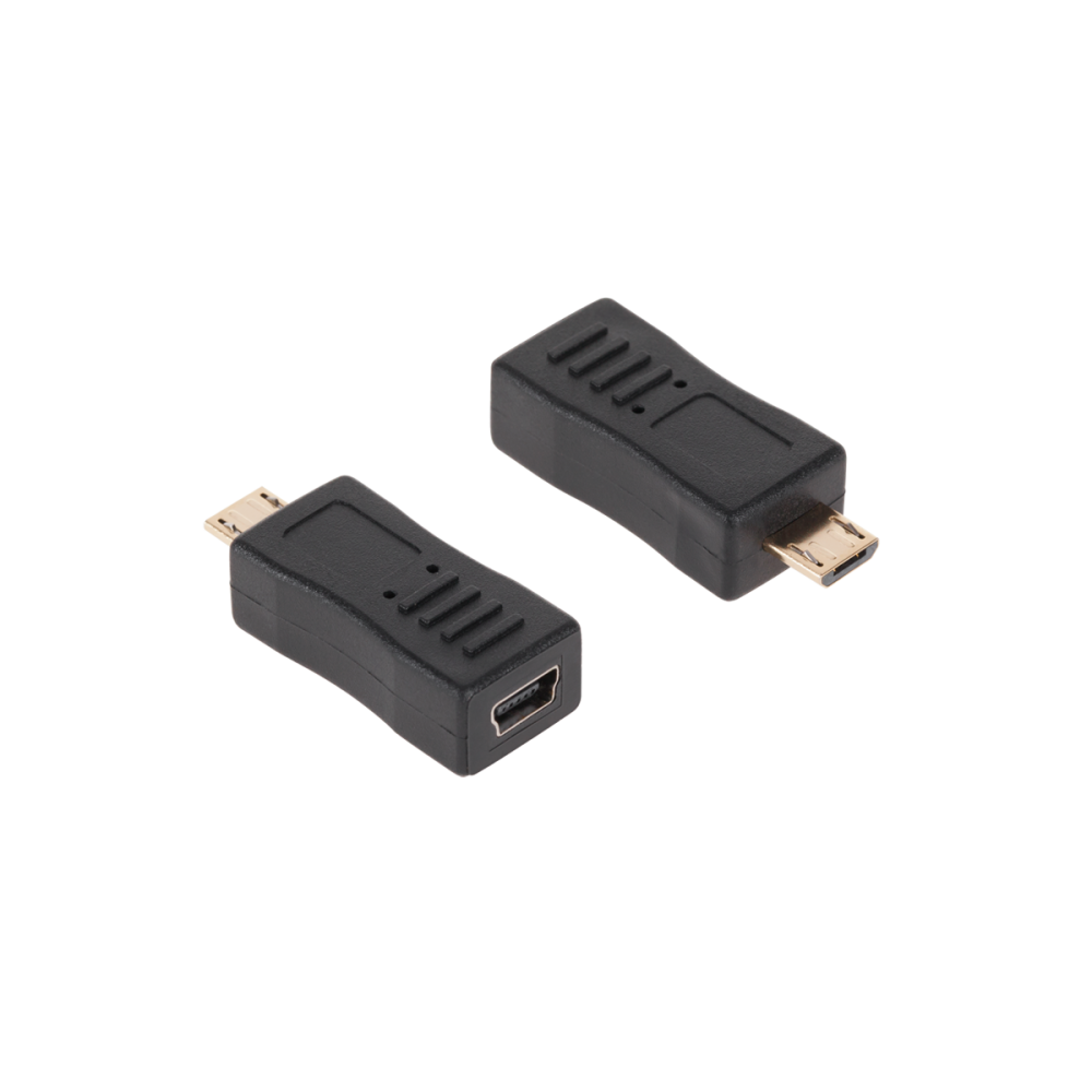 Adapterio jungtis USB mini lizdas - uSB mikro Adapterio jungtis USB mini lizdas - uSB mikro
