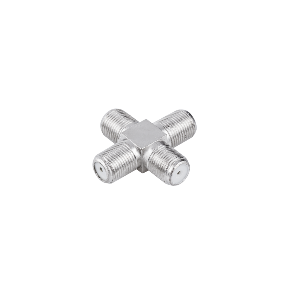 Złącze czwórnik "F" 4GN metal-Pagrindinis Złącze czwórnik "F" 4GN metal-Pagrindinis