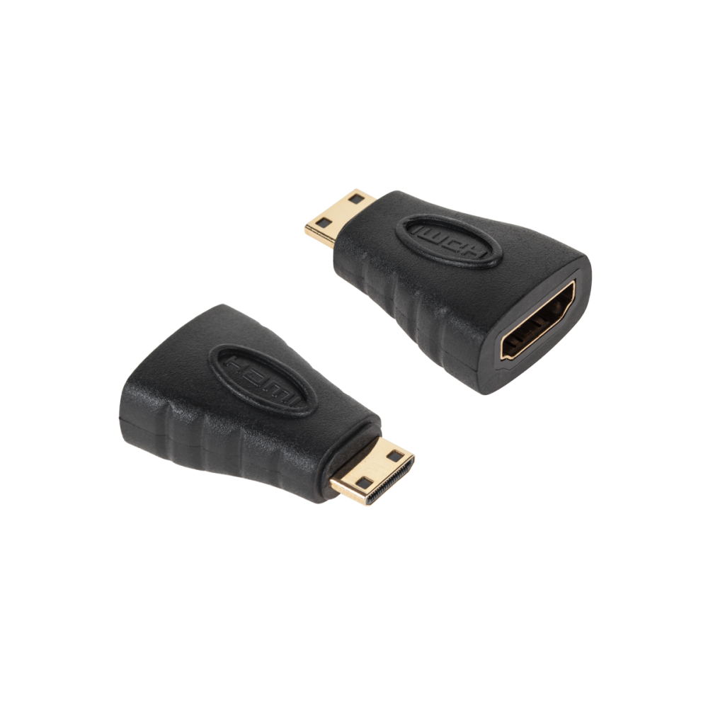 Złącze HDMI gniazdo-wtyk mini HDMI pozłacany-Pagrindinis Złącze HDMI gniazdo-wtyk mini HDMI pozłacany-Pagrindinis