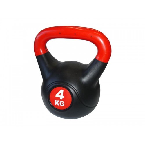 Kettlebell ACRA su cemento užpildu 4 kg-Hanteliai