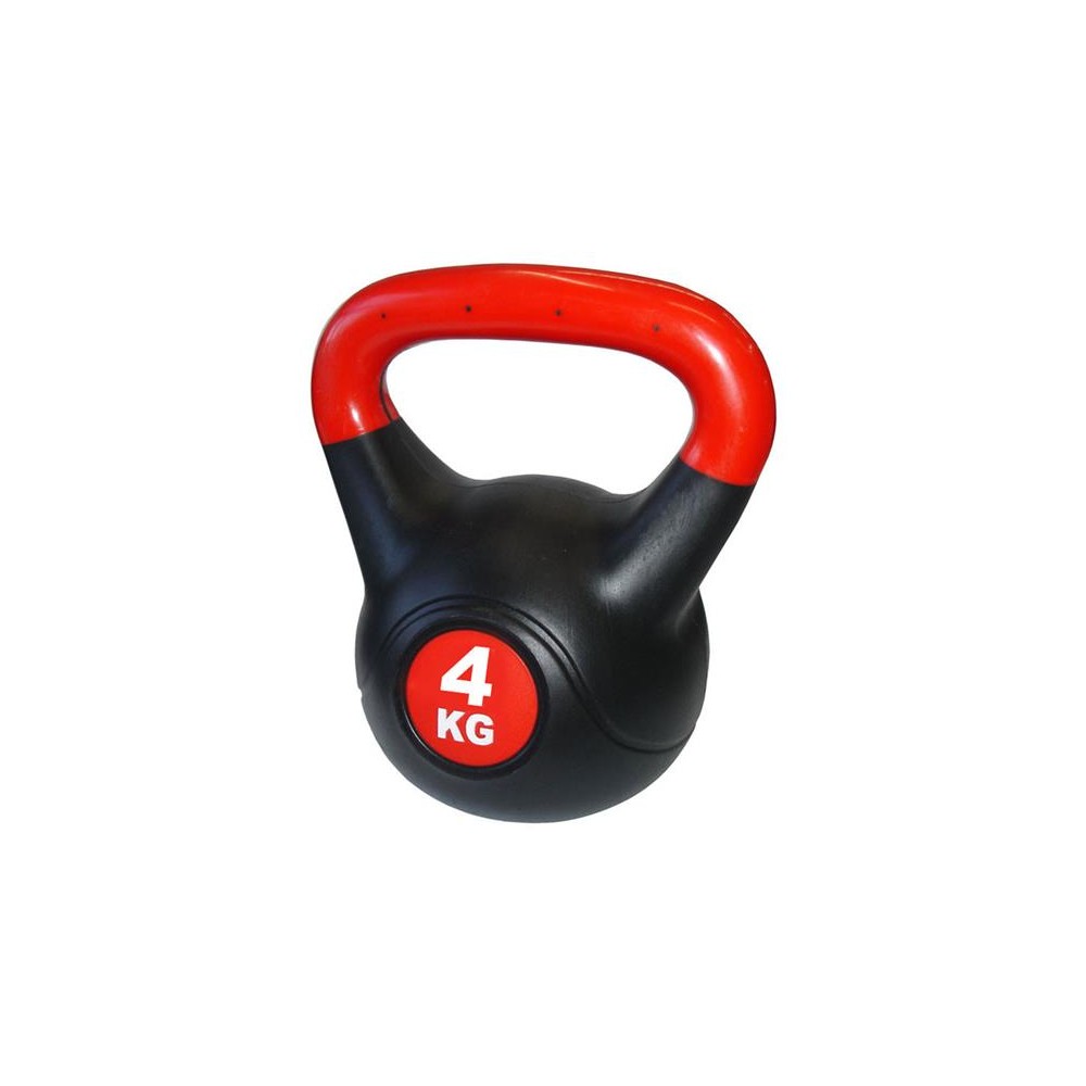 Kettlebell ACRA su cemento užpildu 4 kg-Hanteliai