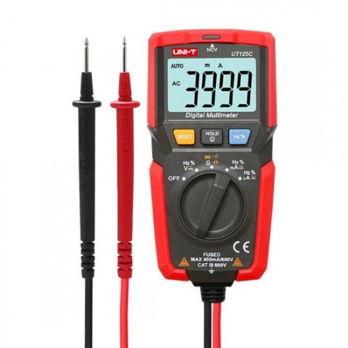 Multimetras UNI-T UT125C-Universalūs multimetrai