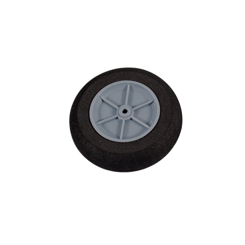 Putplasčio ratas 80 mm - H24 mm - 4 mm ašis-Pagrindinis Putplasčio ratas 80 mm - H24 mm - 4 mm ašis-Pagrindinis