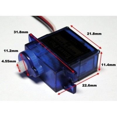 Servo SG-90 - 9g - 1,8 kg/cm - Mikroservos SG90-Servopavaros