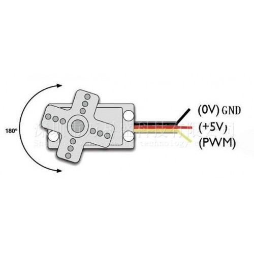 Servo SG-90 - 9g - 1,8 kg/cm - Mikroservos SG90-Servopavaros