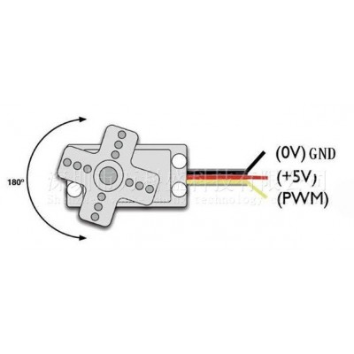 Servo SG-90 - 9g - 1,8 kg/cm - Mikroservos SG90-Servopavaros