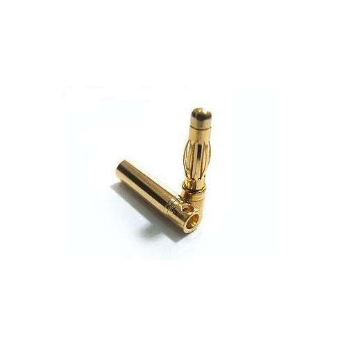 GOLD kištukai - 4 mm - pora - jungtys - srovės jungtys-