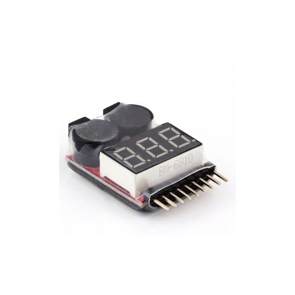 LiPo garsinis signalas - lipo signalizacija 8s - ląstelių
