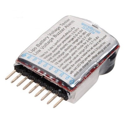 LiPo garsinis signalas - lipo signalizacija 8s - ląstelių